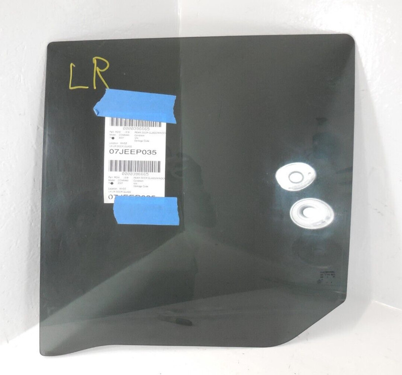 2006-2010 Jeep Commander Rear Door Window Glass Driver Left LH OEM