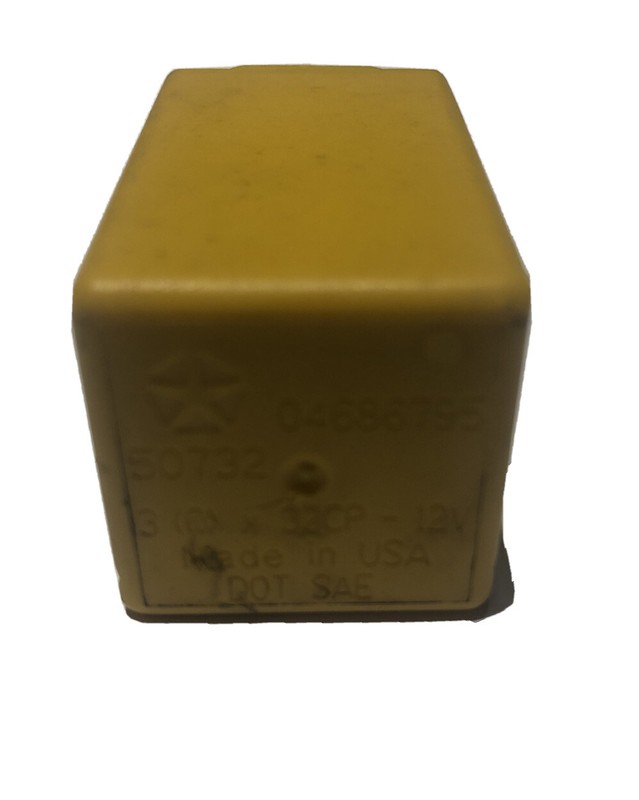 Mopar Chrysler FlasherRelay 50732 04686795 YELLOW 9 PRONG Dodge Plymouth