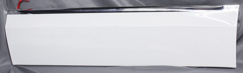 OEM VW Atlas Left Side Rear Door Molding Pure White, 3CN-854-949-B-C9A