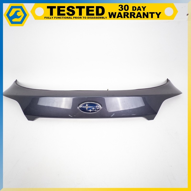15-17 SUBARU OUTBACK TAILGATE TRUNK LID MOLDING TRIM GRAY OEM