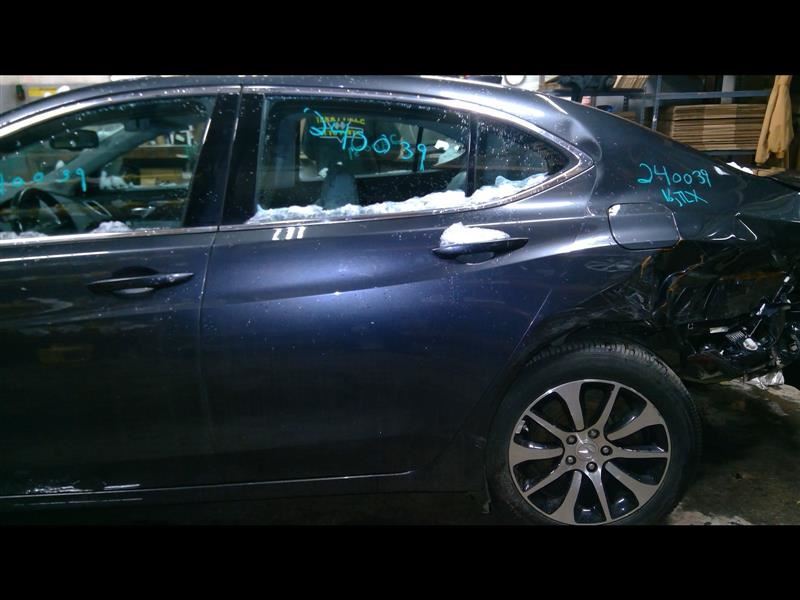 Driver Left Rear Side Door Gray Fits 15-19 TLX 1294387