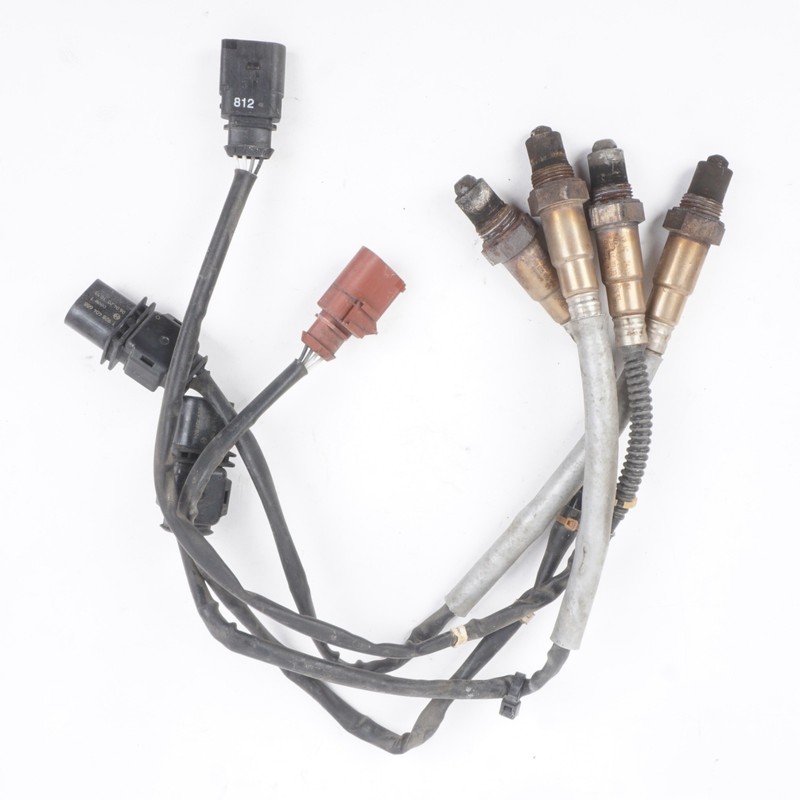 2005 - 2008 Audi A6 4.2L Ignition Plug Oxygen O2 Sensor Set Of 4