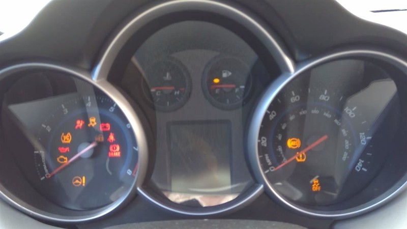 Speedometer MPH US Market With Black Cluster Opt B76 Fits 13-14 CRUZE 724448