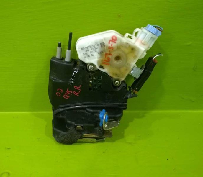 02 03 04 05 06 Q45 PASSENGER RIGHT REAR DOOR LOCK LATCH ACTUATOR OEM 167-70