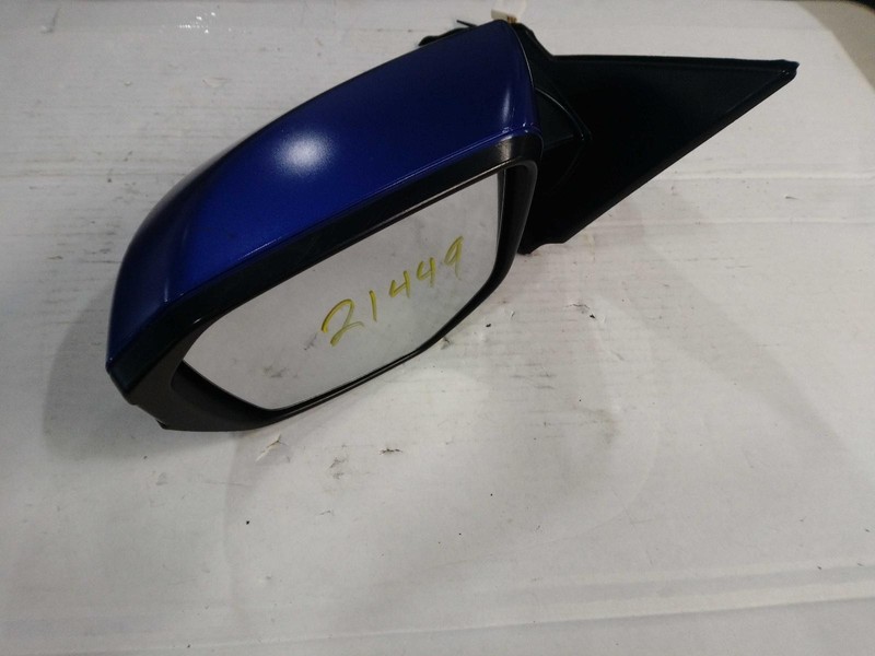 2018 Honda Civic Left Door Mirror Assembly Blue 679236 Used 148K Miles