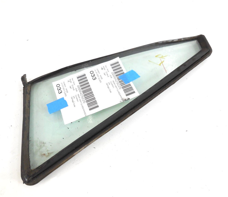 1982-1989 Chrysler Fifth Avenue Rear Door Window Vent Glass Driver Left LH OEM