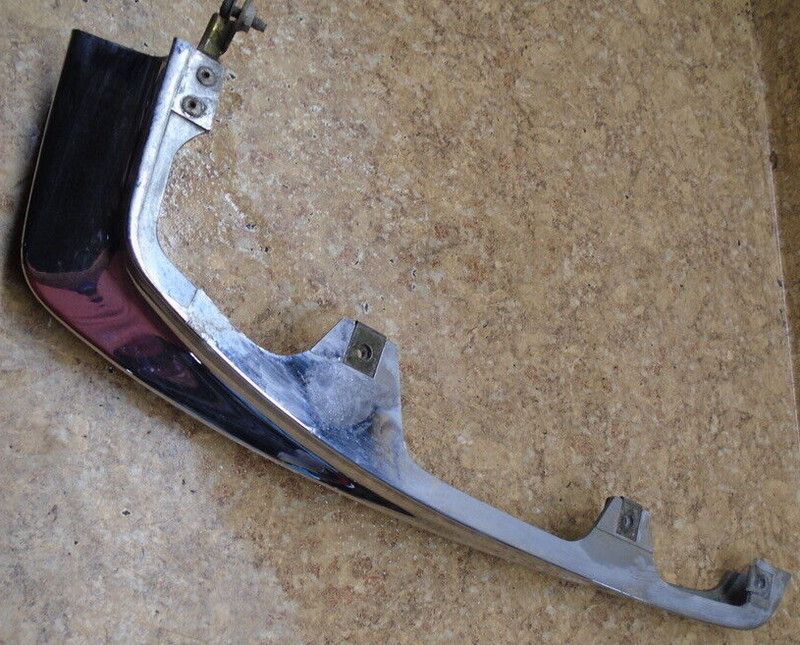 1987 Yamaha Venture XVZ1300 XVZ 1300 Saddlebag Cover Panel Chrome Rear Back 1986