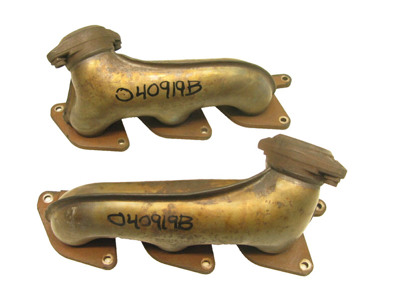 06-09 MERCEDES E350 CLK350 C350 HEADER EXHAUST MANIFOLD PAIR W211 W209 W203 419B