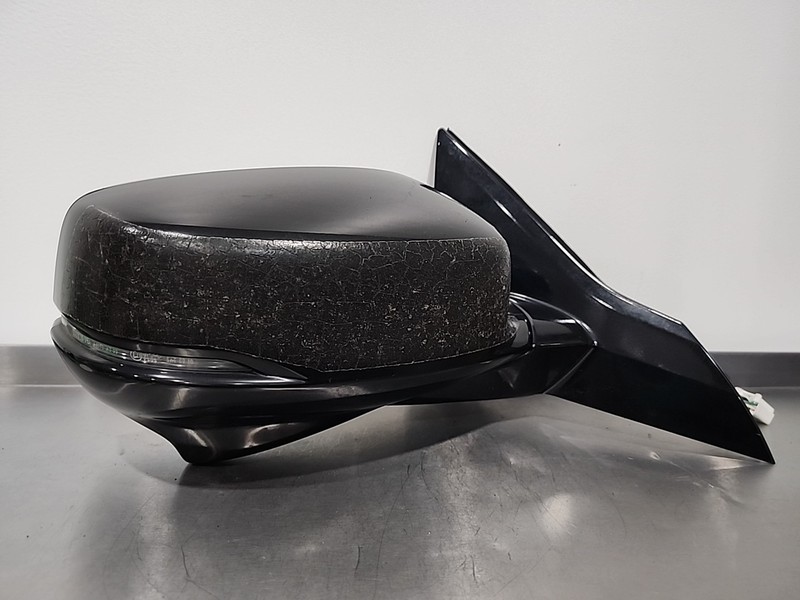 2013 Thru 2017 HONDA ACCORD RIGHT SIDE DOOR MIRROR W/ CAMERA OEM RH SEDAN Black