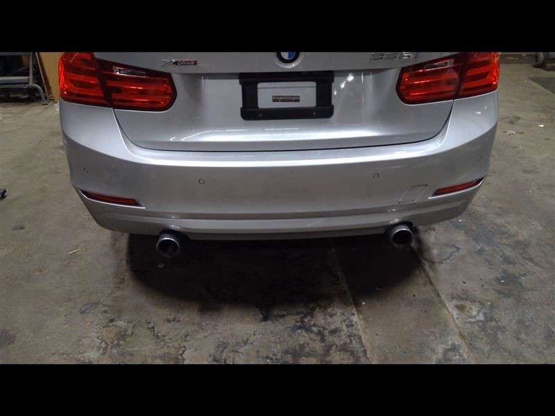 Rear Bumper Sedan Base With Park Assist Silver A83 Fits 12-15 BMW 335i 730208