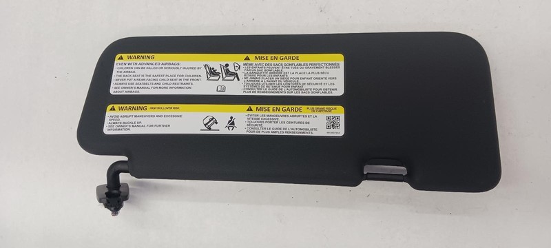 23-'24 DODGE HORNET Left Driver Sun visor OEM Trim Code 702