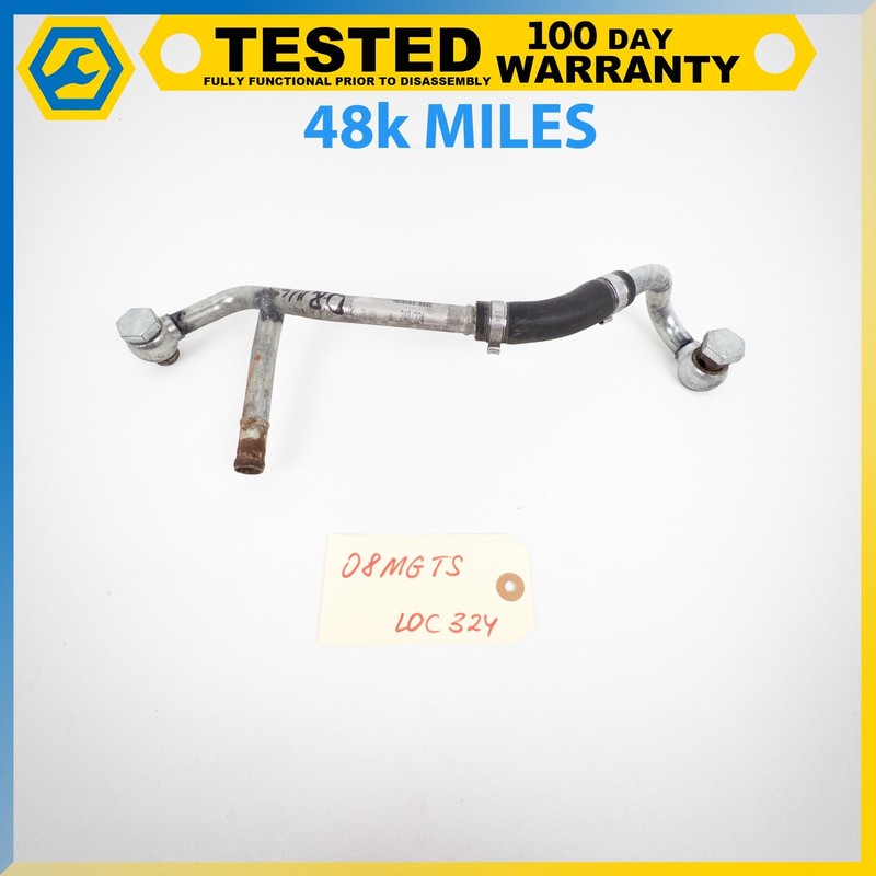 04-17 MASERATI GRANTURISMO QUATTROPORTE 4.2L ENGINE COOLANT WATER HOSE PIPE OEM