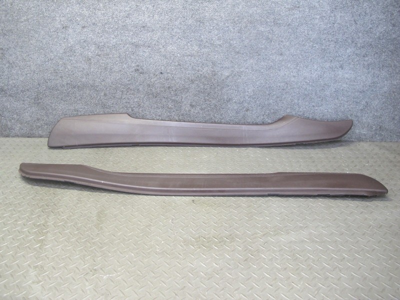 2014-2018 BMW F15 X5 CENTER CONSOLE LEFT & RIGHT SIDE TRIM PANEL MOKKA SET OF 2