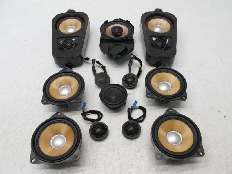 07-13 BMW E70 X5 M INDIVIDUAL RADIO STEREO AUDIO MEDIA SPEAKER MID HIGH OEM 0627