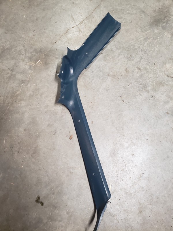 73-87 CHEVY GMC OEM A-PILLAR HEADLINER TRIM- RIGHT -SQUAREBODY