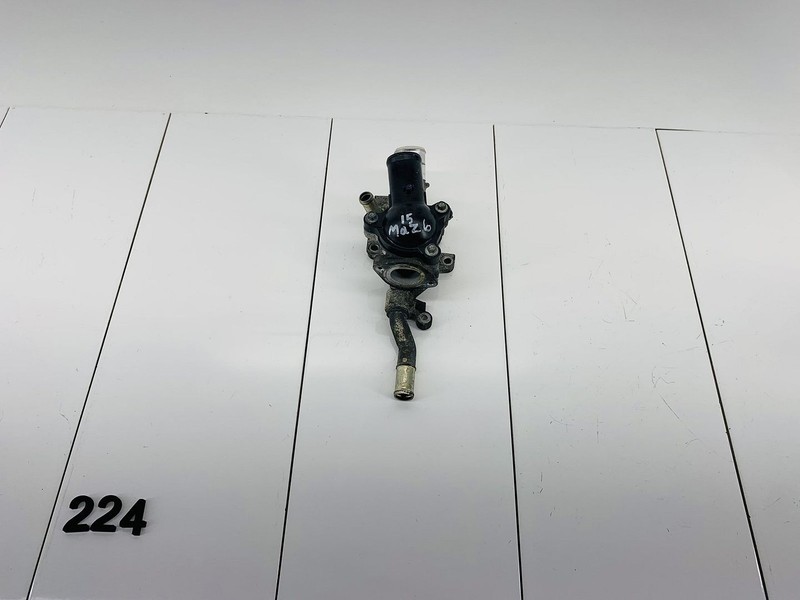 14-17 MAZDA 6 2.5L L4 GAS ENGINE MOTOR COOLANT THERMOSTAT HOUSING OEM