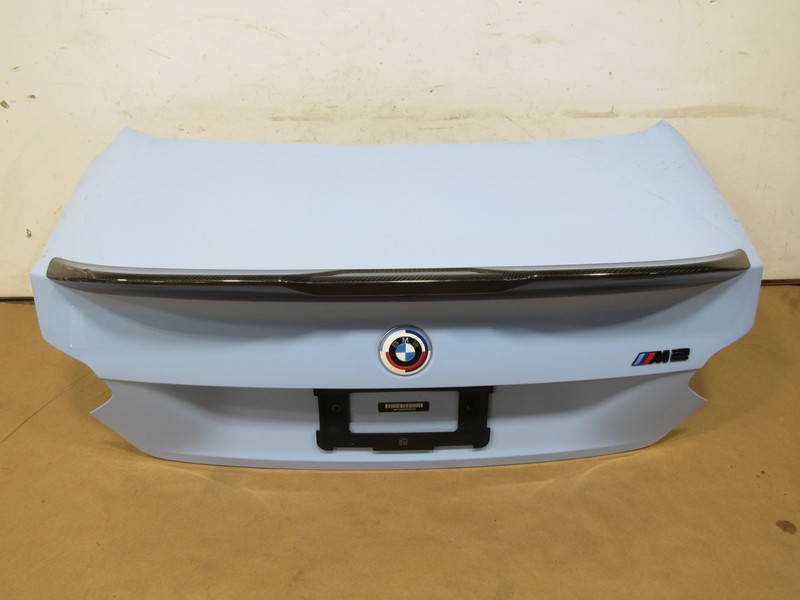 23-25 BMW M2 G87 2023 Rear Trunk Lid Deck Panel W/ Carbon Spoiler Assembly |Y2