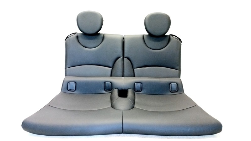 11-15 MINI COOPER S R57 CONVERTIBLE UPPER LOWER SEAT SEAT REAR OEM 072125