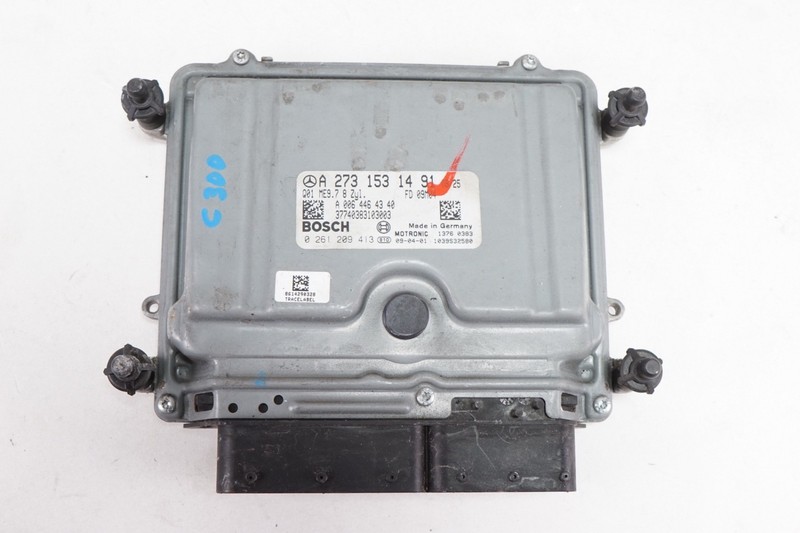 MERCEDES W204 C300 ECM ECU Engine Control Module Computer OEM 2008 - 2012