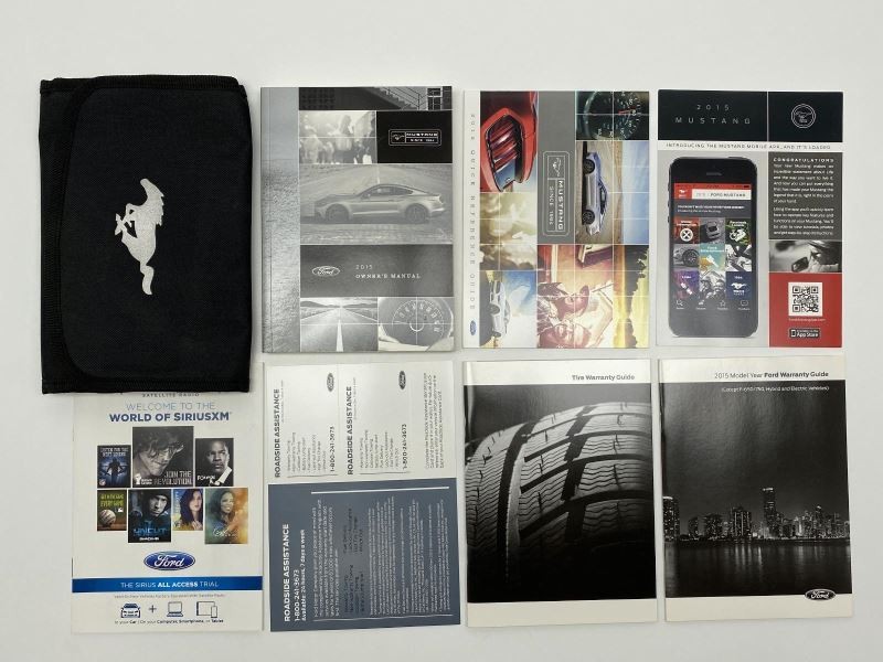 Owners Manual 2015 Ford Mustang 82070