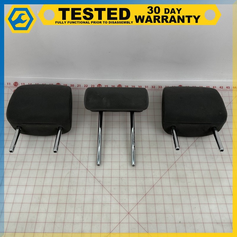 12-15 Toyota Prius REAR LEFT CENTER RIGHT SEAT HEADREST SET OF 3 OEM