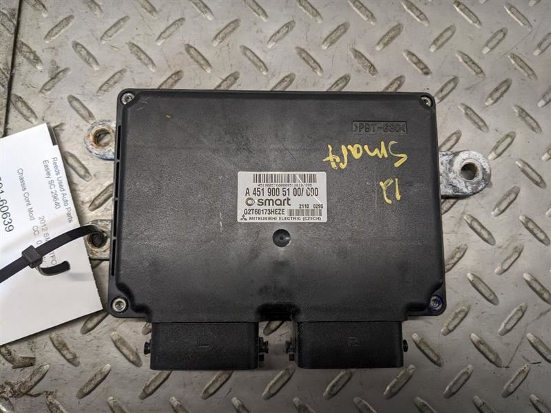 Chassis ECM Transmission Below Driver Seat Fits 10-15 SMART 1142811