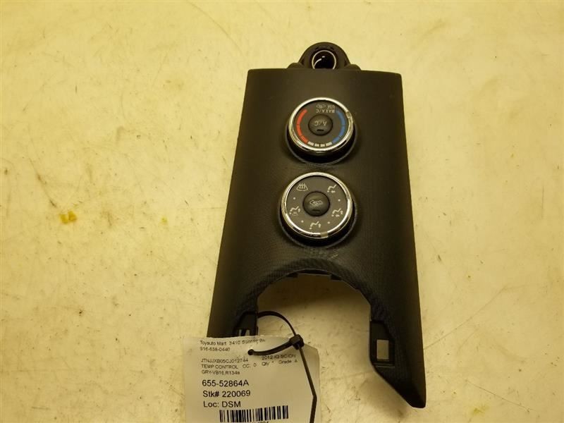 11-15 SCION IQ TEMPERATURE CONTROL WITHOUT COLD CLIMATE PACKAGE