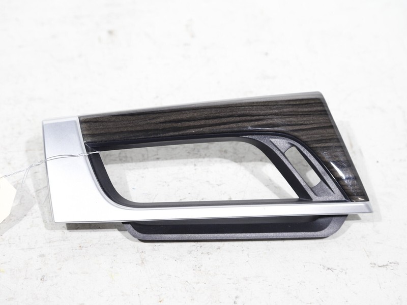 2016-2021 BMW X1 F48 LEFT PANEL FINELINE WOOD CHROME TRIM OEM 76K