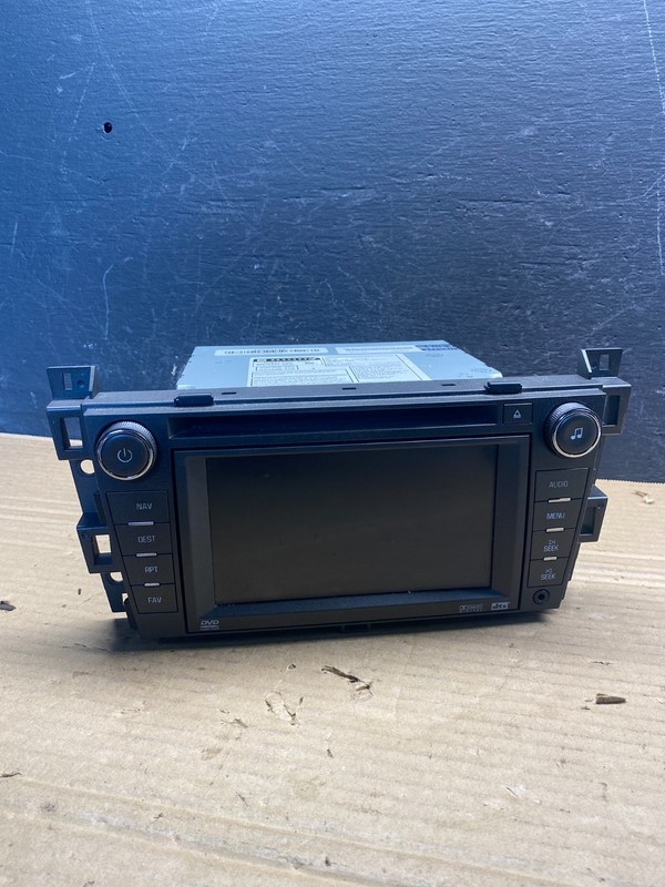2009 2010 2011 Cadillac DTS Navigation Radio Assembly 25993432 OEM ae4769 DG