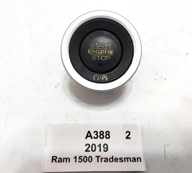✅ 19-24 OEM RAM 1500 Tradesman Engine Ignition Push Start Stop Button Switch