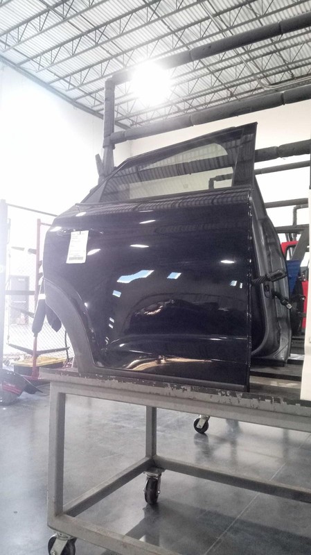 2019 Hyundai Tucson Rear Right Door Black OEM Used 604194 95K Miles