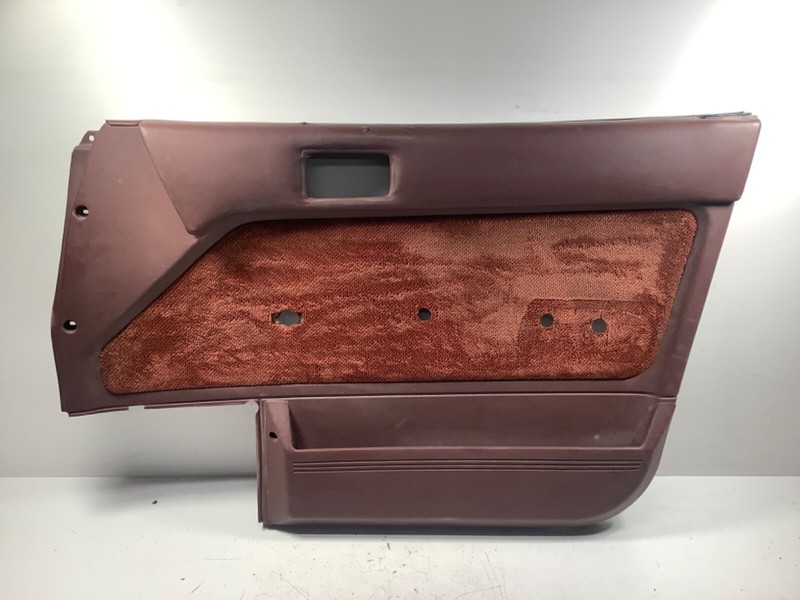 84-87 Honda Civic 4D Right Front Door Panel Red 75820-SB4-670 OEM