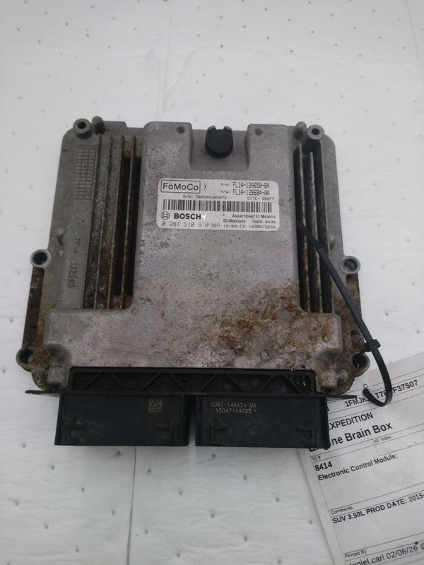 2015 Ford Expedition Engine Control Module ECM 549522 OEM Black 162K Miles