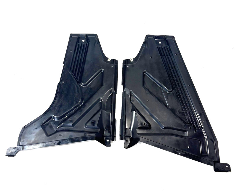 📌 14-20 MERCEDES GLA250 REAR RIGHT & LEFT UNDER BODY SPLASH SHIELD COVER OEM