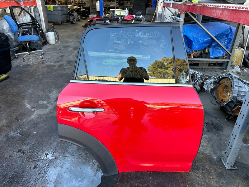 17-24 Mini Countryman F60 REAR RIGHT DOOR SHELL COMPLETE Red OEM