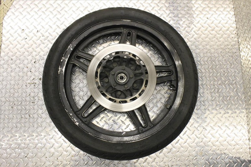 1982 HONDA CB 450 NIGHTHAWK FRONT WHEEL RIM W/BRAKE DISC ROTOR OEM CB450 82