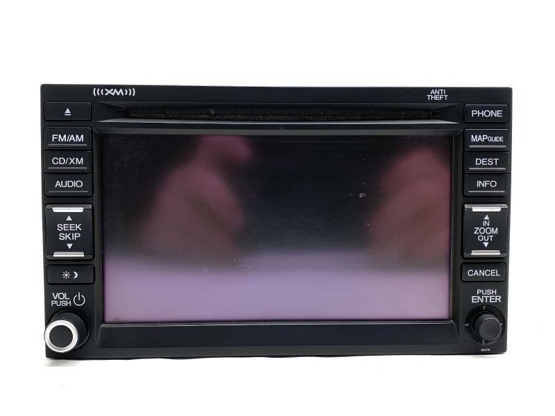 Navigation Display Screen Unit Fits 2012 Honda Civic Sedan 1.5L MX Hybrid 18285