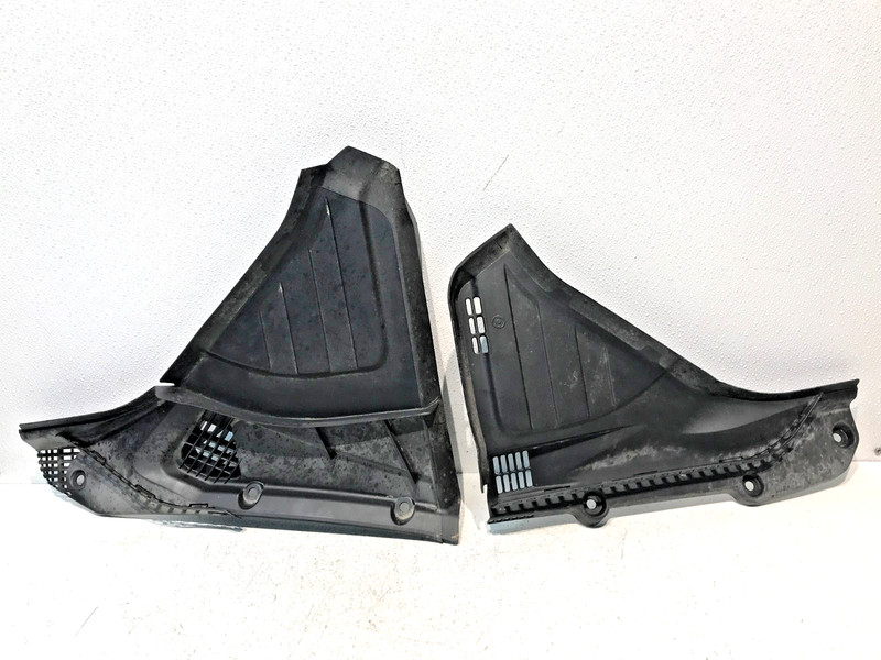 09-15 BMW F01 F02 750i UNDER HOOD COWL COVER CAP LEFT RIGHT OEM SET PAIR