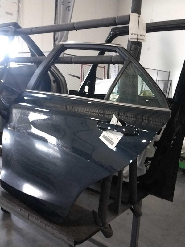 2015-2017 Toyota Camry Left Rear Door Grey OEM Used 132k Miles