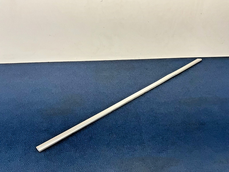 85–91 BMW E30 Sedan Rear Left Driver Chrome Exterior Door Waist Trim Molding OEM