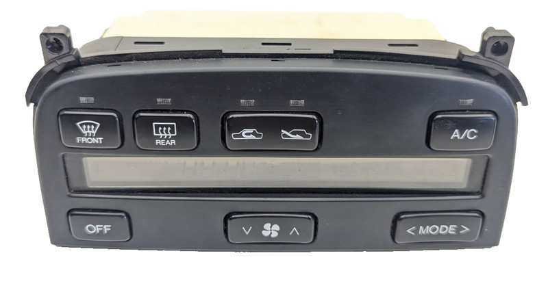 1992 1993 1994 Lexus SC300 & SC400 Climate Temperature Control / HVAC