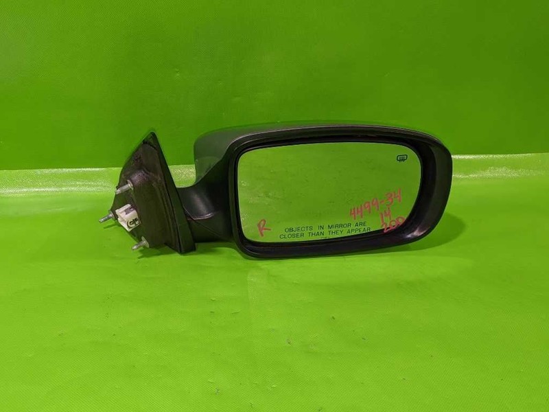 11-14 CHRYSLER 200 SEDAN PASSENGER RIGHT SIDE VIEW MIRROR OEM 4499-34