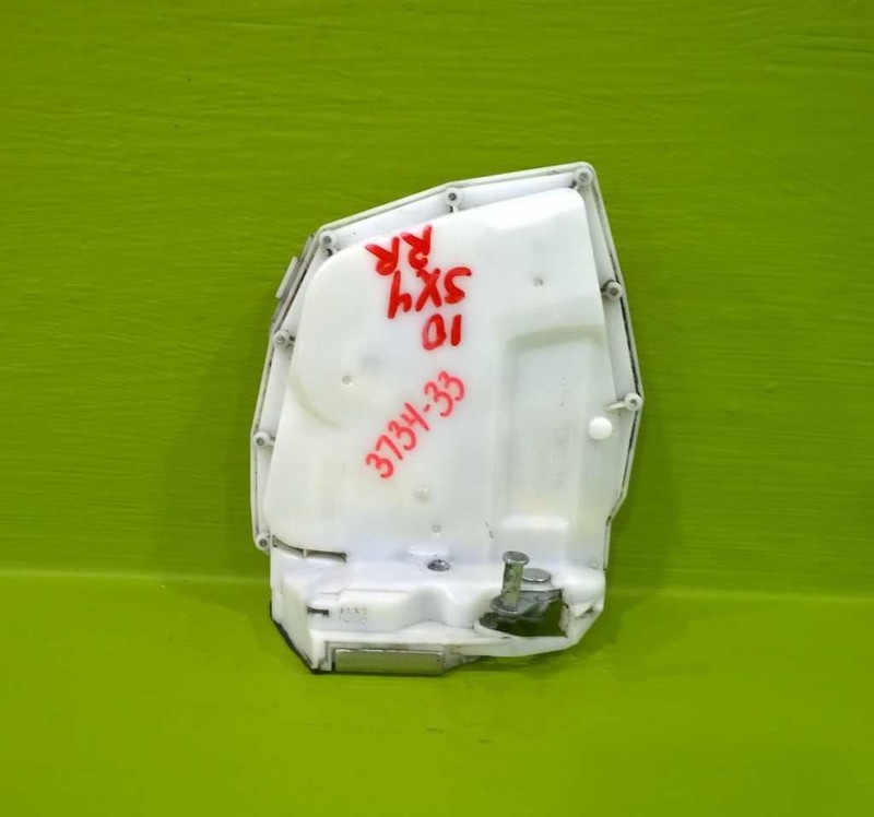 07-13 SX4 HTBK PASSENGER RIGHT REAR DOOR LOCK LATCH ACTUATOR OEM 3734-33