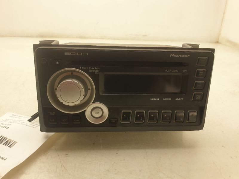 08-15 SCION XB RADIO/STEREO RECEIVER UNIT ASSEMBLY