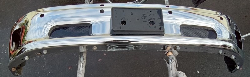 2013-2018 Dodge Ram 1500 Front Bumper Chrome Park Assist Fog Lamp Style