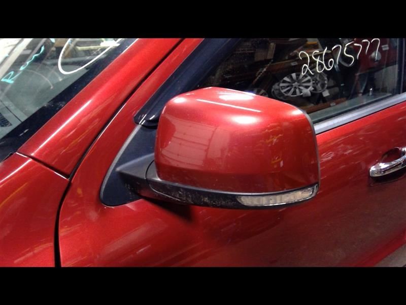 Driver Side View Mirror Power Manual Folding Red Fits 11-13 DURANGO 754933Red