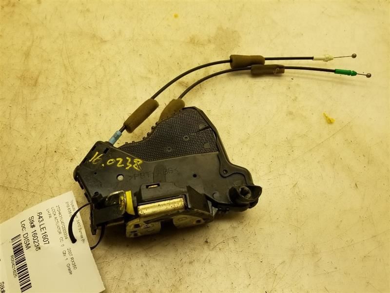 2007 LEXUS RX350 DRIVER SIDE FRONT DOOR LOCK ACTUATOR ASSEMBLY