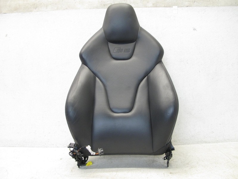 08-17 AUDI 8T S5 COUPE SPORT SEAT UPPER FRONT RIGHT PASSENGER OEM