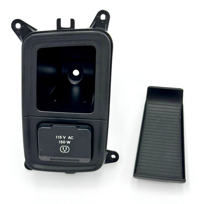 ✅ 2013-2024 RAM Classic1500 2500 3500 115V OEM INVERTER POWER OUTLET w/ BEZEL
