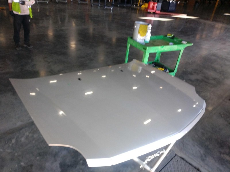 2009 Cadillac SRX Silver Used OEM Hood Panel 4DR SUV 89023030